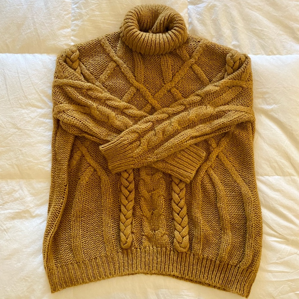 Cable Knit Oversized Sweater